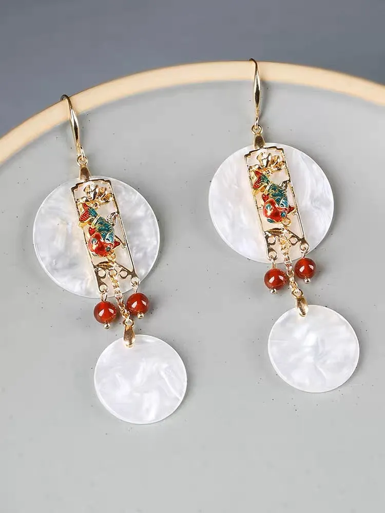 Dangle Earrings: Reflections