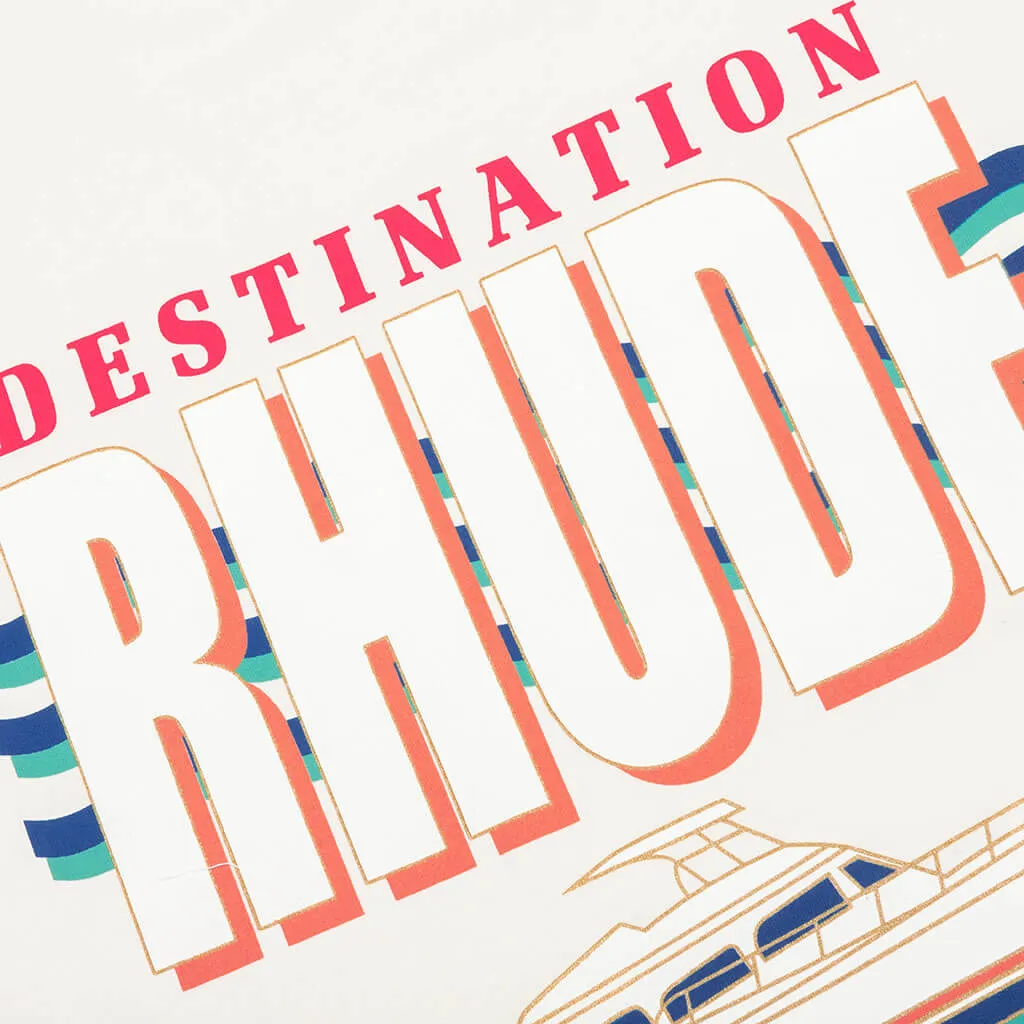 Destination Tee - Vintage White