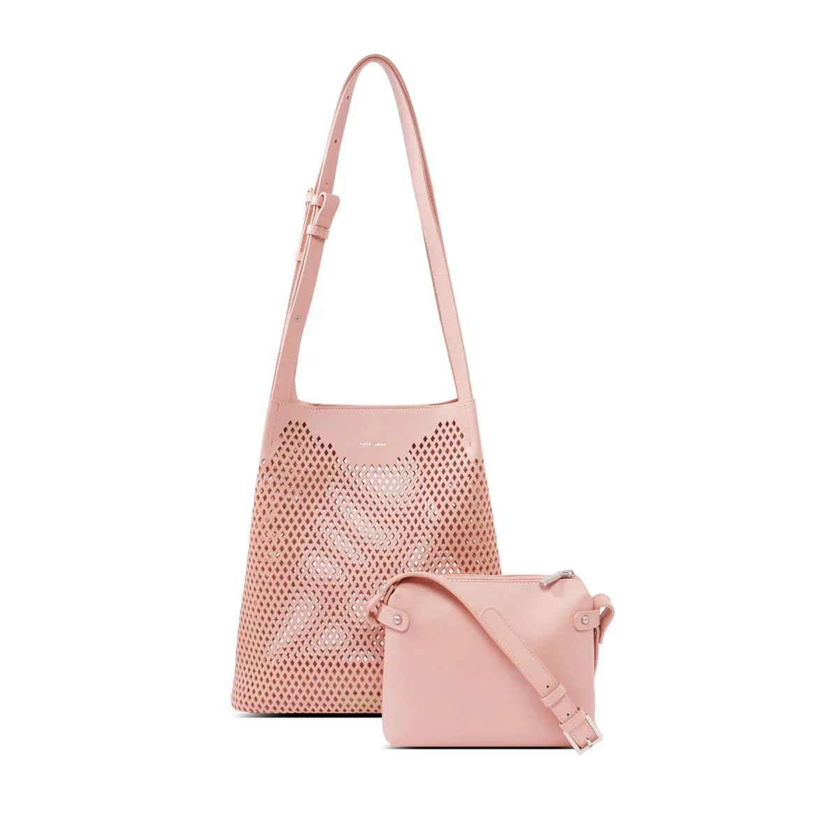 Diamond Vegan Leather Shoulder Bag | Multiple Colours