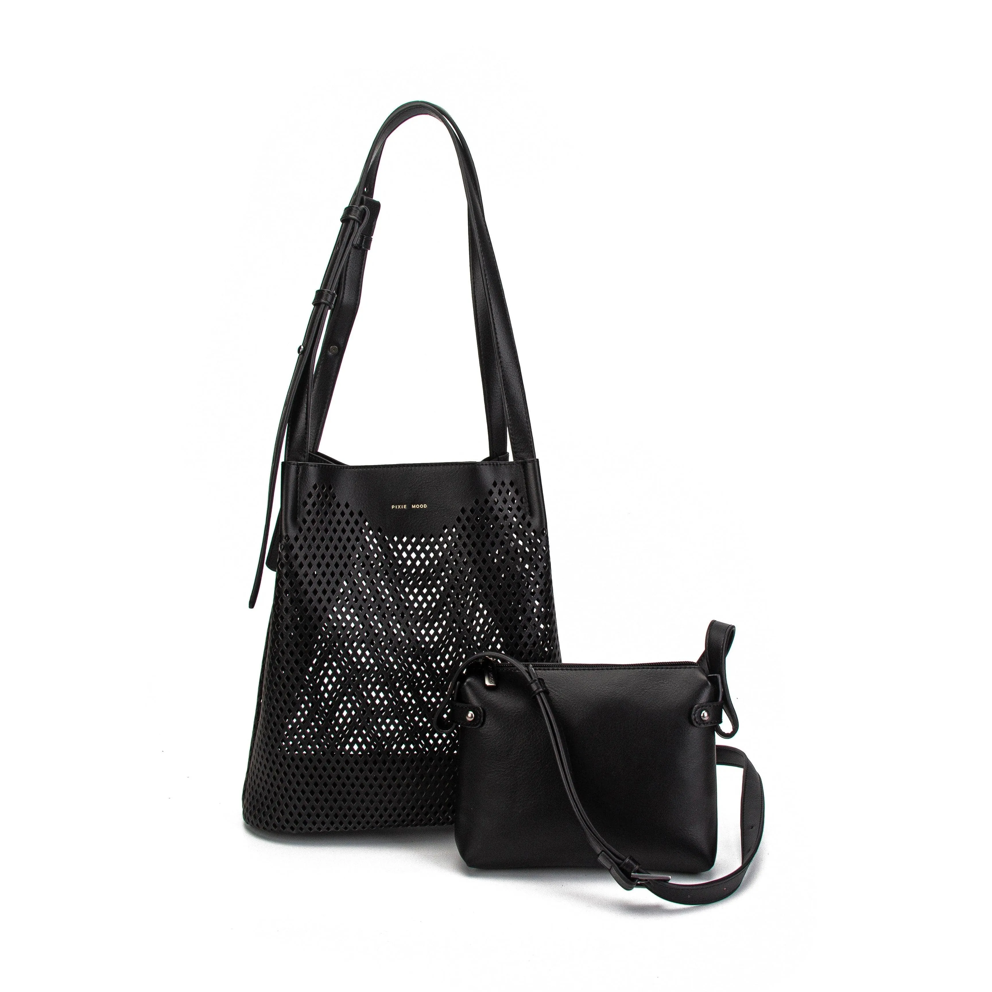 Diamond Vegan Leather Shoulder Bag | Multiple Colours