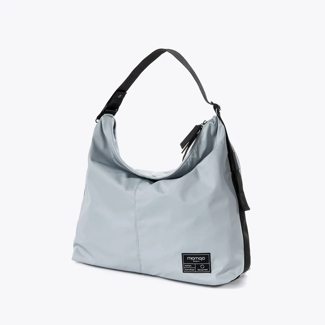 Dorotea x Animals Asia Recycled Nylon Vegan Hobo Bag | Light Blue