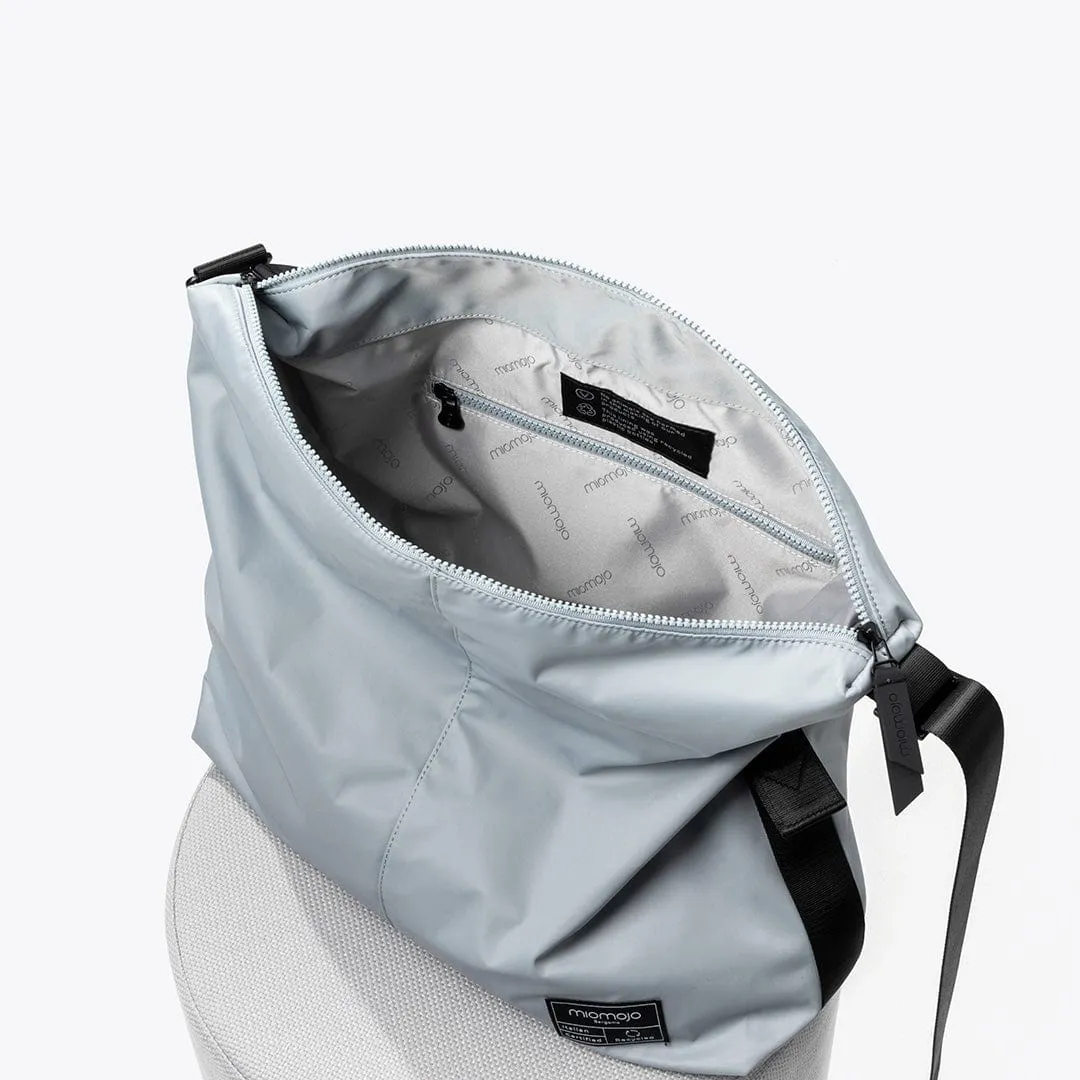 Dorotea x Animals Asia Recycled Nylon Vegan Hobo Bag | Light Blue