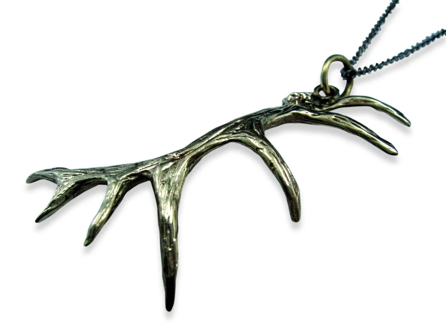 Elk Antler Necklace