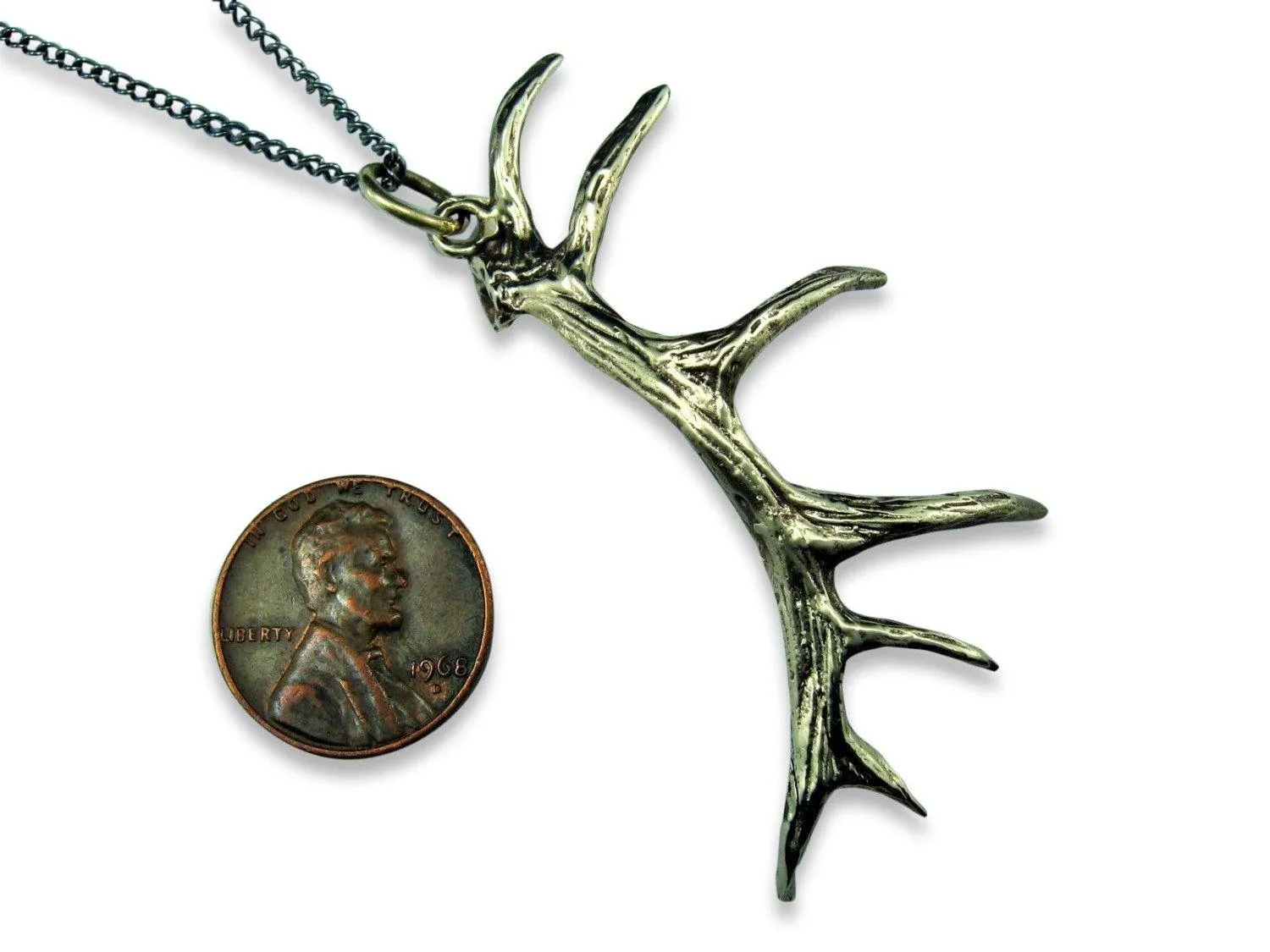 Elk Antler Necklace