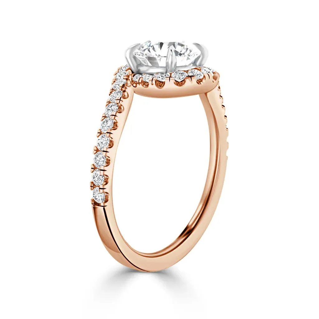 Evelyn - 18ct Rose Gold - Round