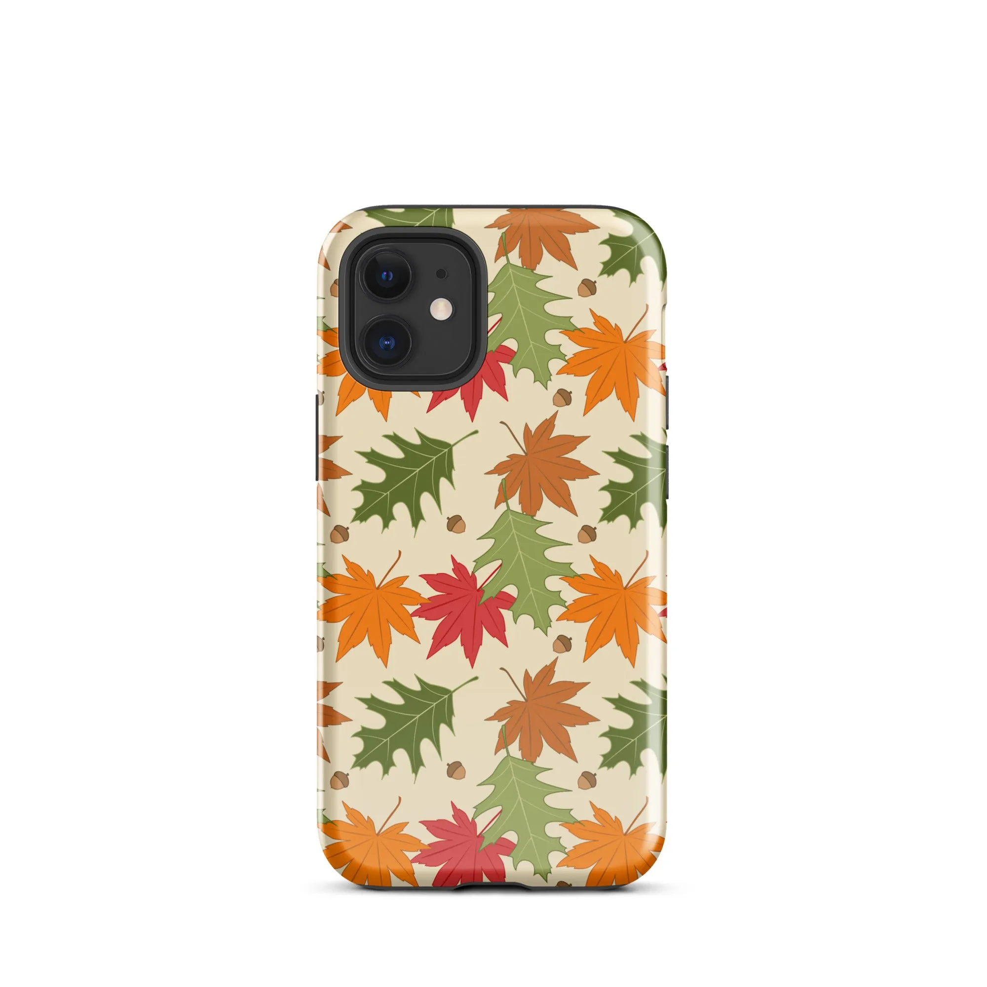 Falling Leaves Autumn Premium iPhone Case