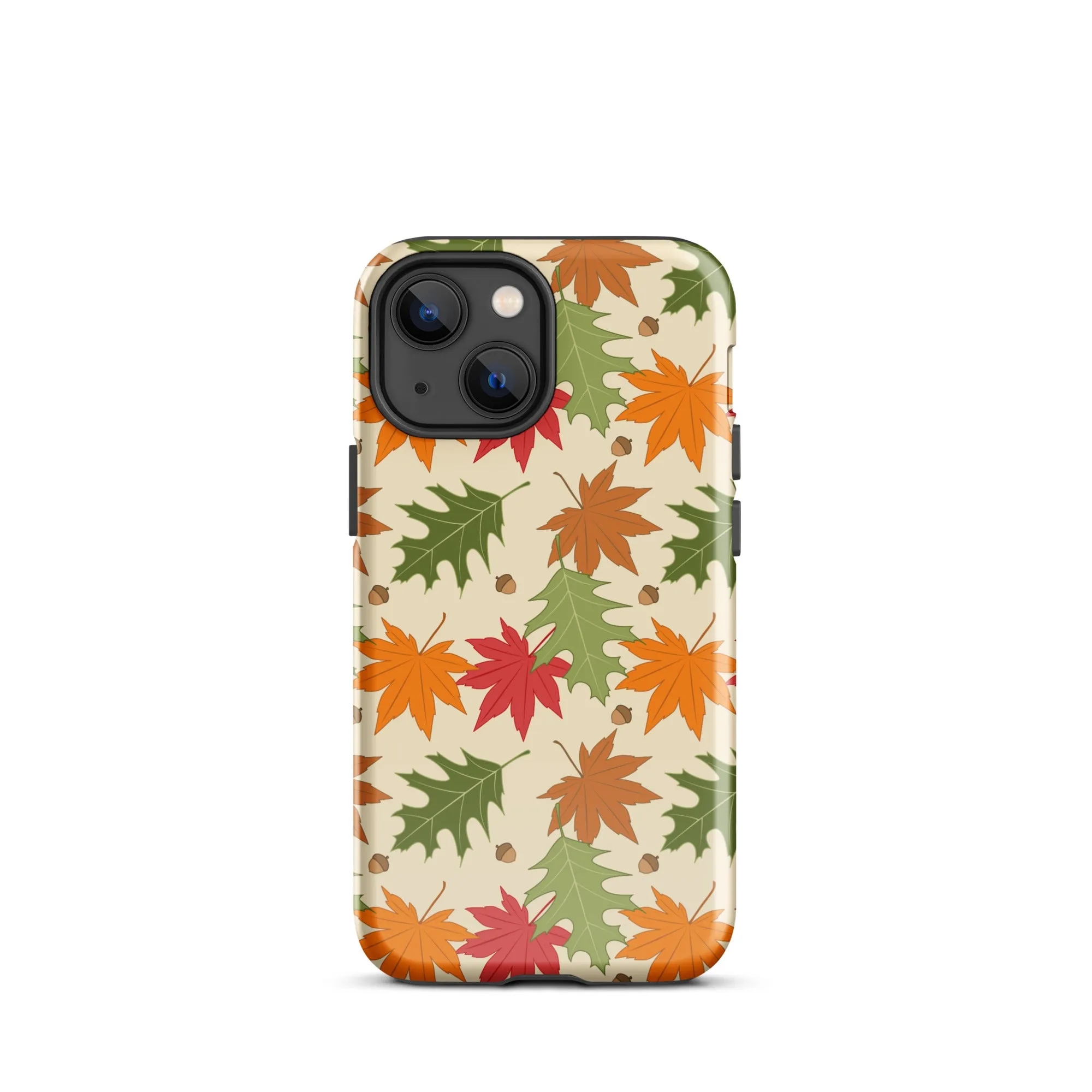 Falling Leaves Autumn Premium iPhone Case