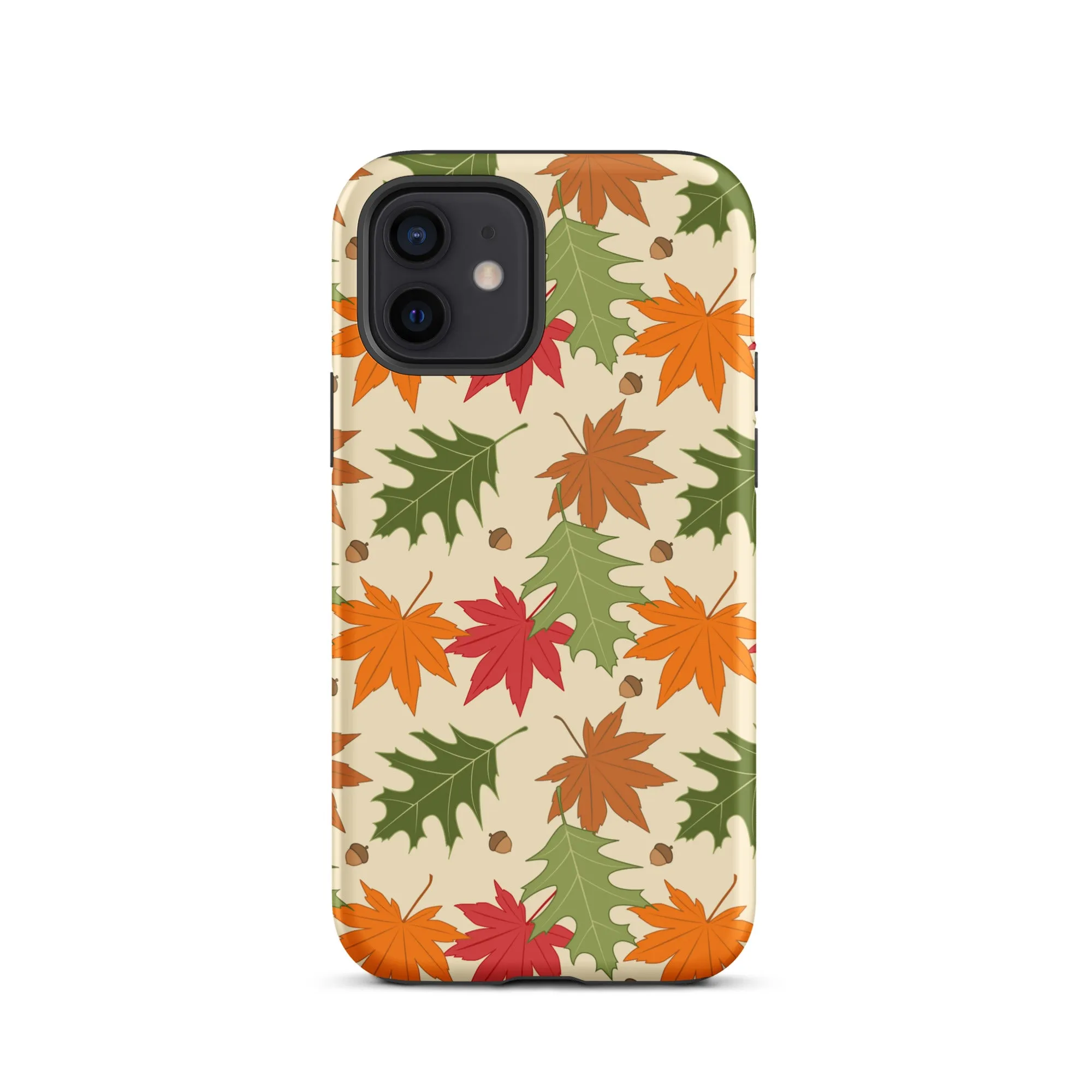 Falling Leaves Autumn Premium iPhone Case