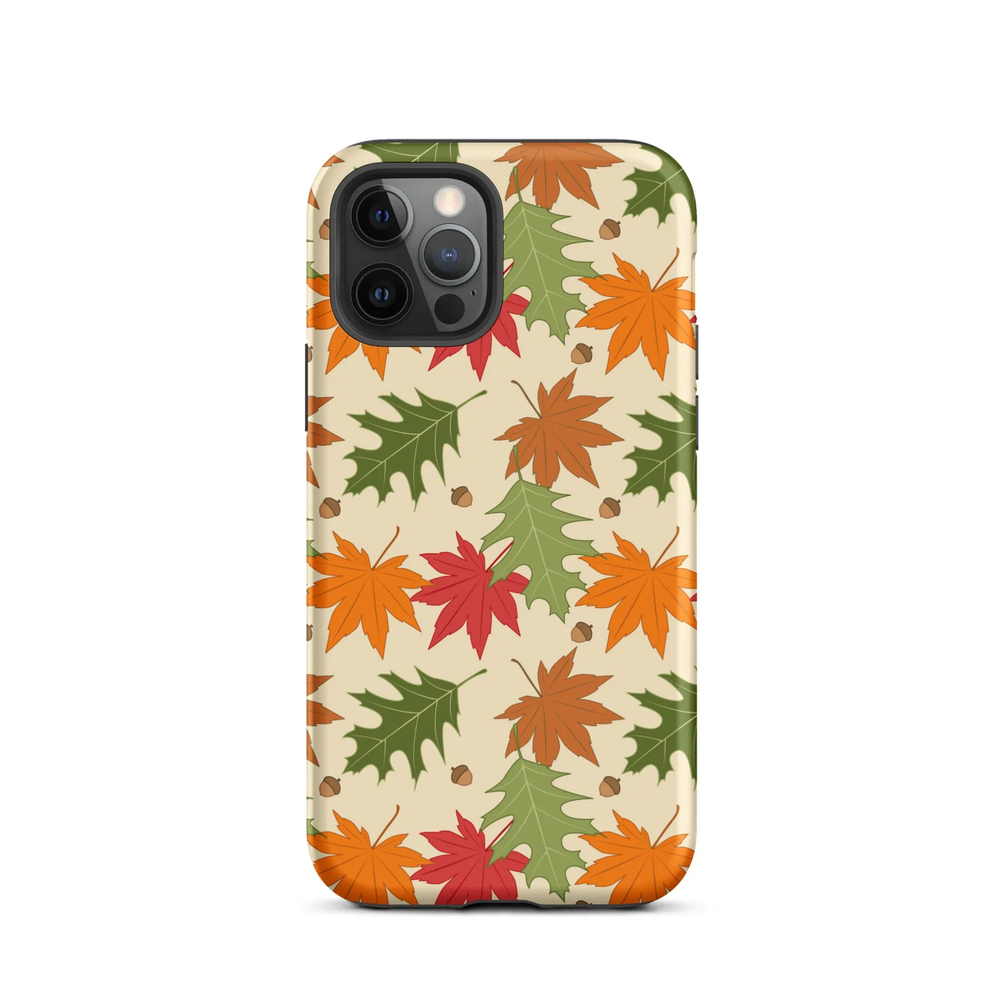 Falling Leaves Autumn Premium iPhone Case