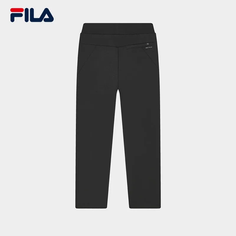 FILA CORE NORDIC POLAR LIGHT & ICEBREAKER CRUISE WHITE LINE BLUE Men Knit Pants in Black