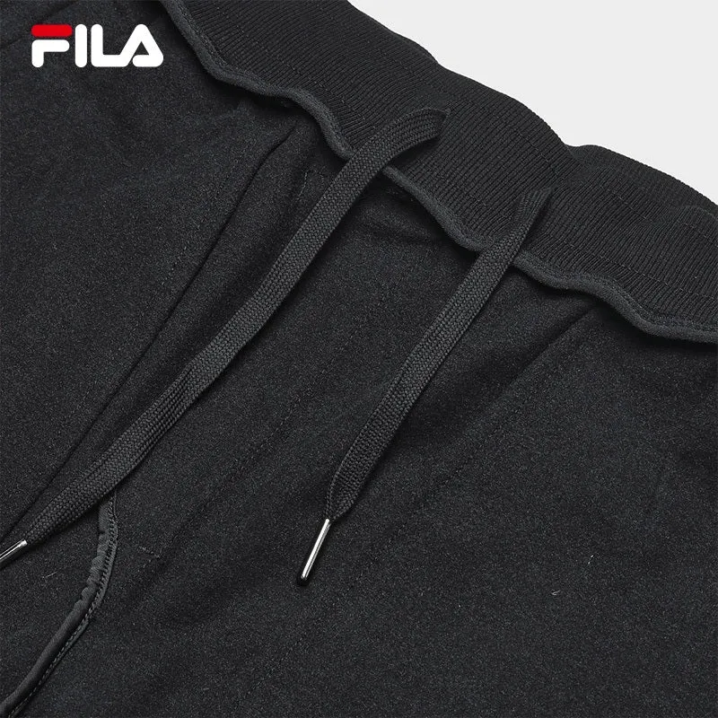 FILA CORE NORDIC POLAR LIGHT & ICEBREAKER CRUISE WHITE LINE BLUE Men Knit Pants in Black