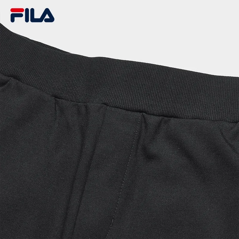 FILA CORE NORDIC POLAR LIGHT & ICEBREAKER CRUISE WHITE LINE BLUE Men Knit Pants in Black