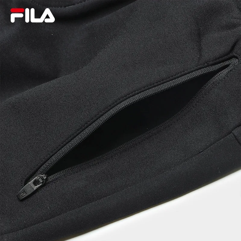 FILA CORE NORDIC POLAR LIGHT & ICEBREAKER CRUISE WHITE LINE BLUE Men Knit Pants in Black