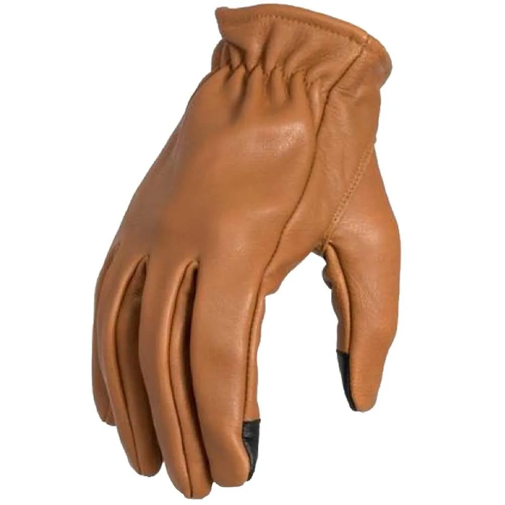 First Mfg Roper Short Wrist Motorcycle Gloves