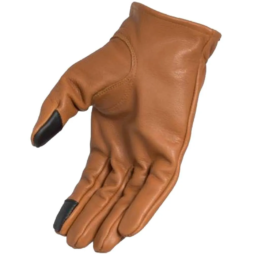 First Mfg Roper Short Wrist Motorcycle Gloves