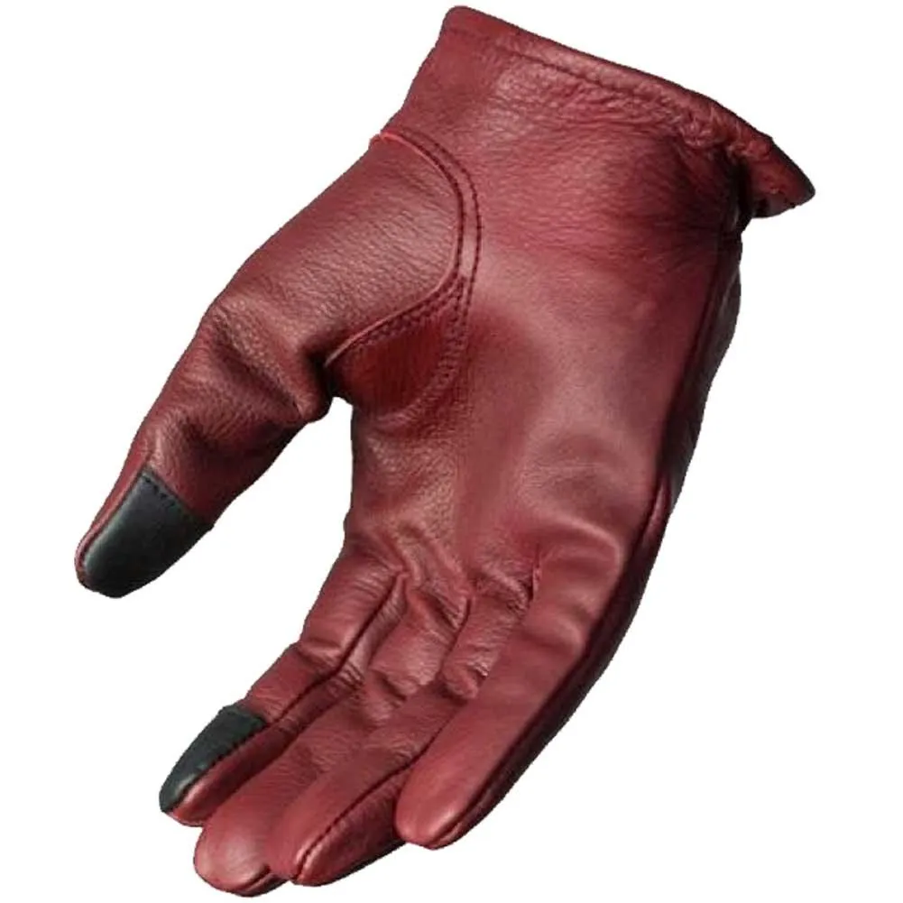 First Mfg Roper Short Wrist Motorcycle Gloves