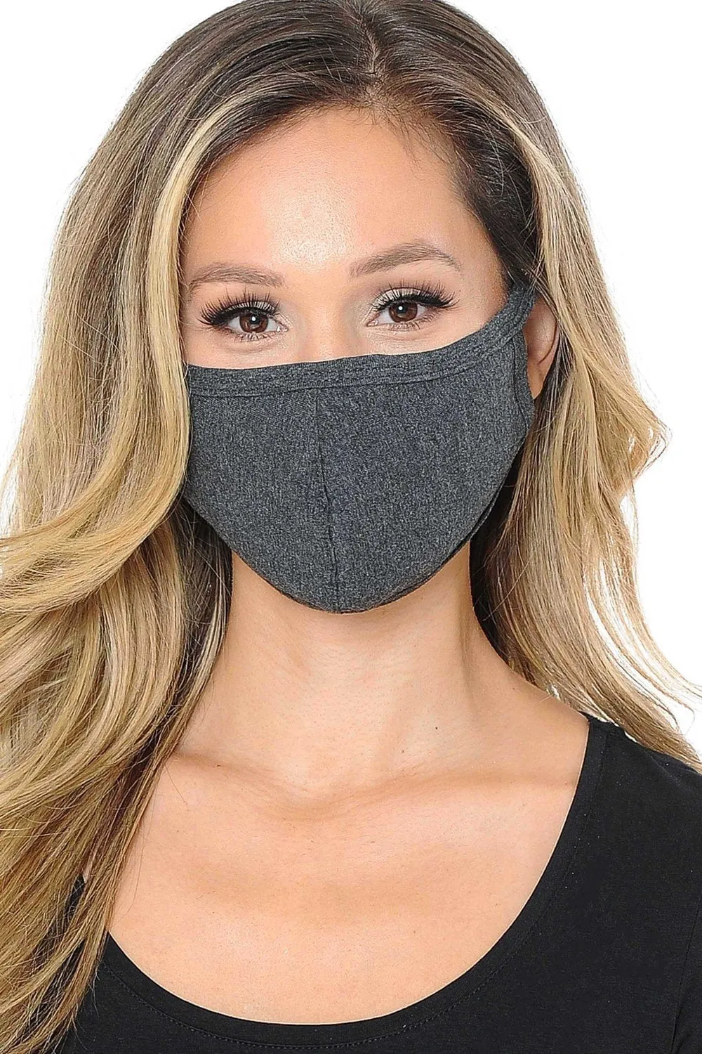 Fiumara Apparel Reusable Cotton Face Mask with PM2.5 Filter Pocket