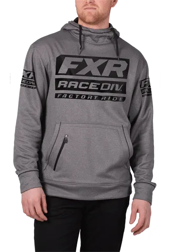 FXR Race Division Tech Pullover Fleece Grey/Black