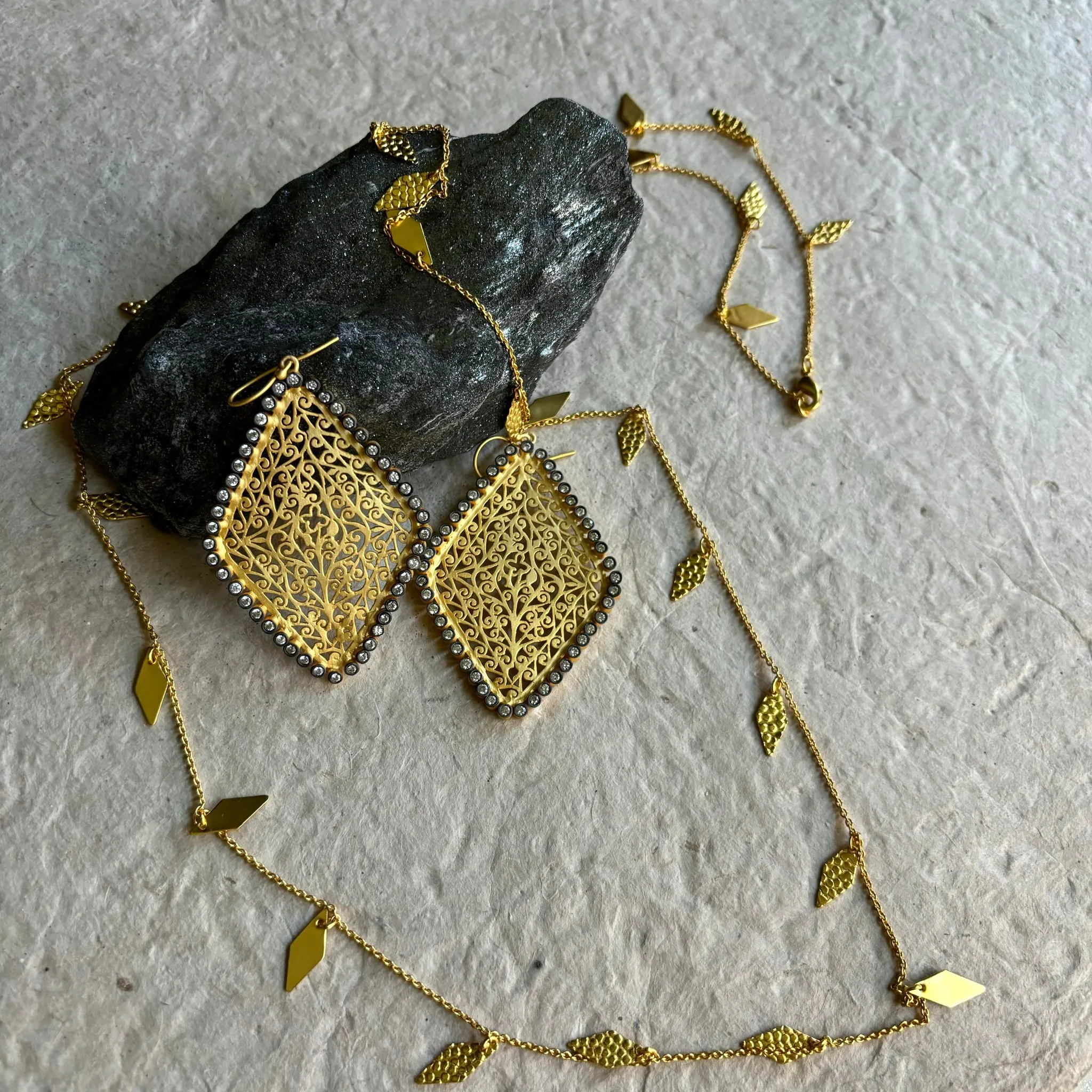 Genevieve Gold Necklace