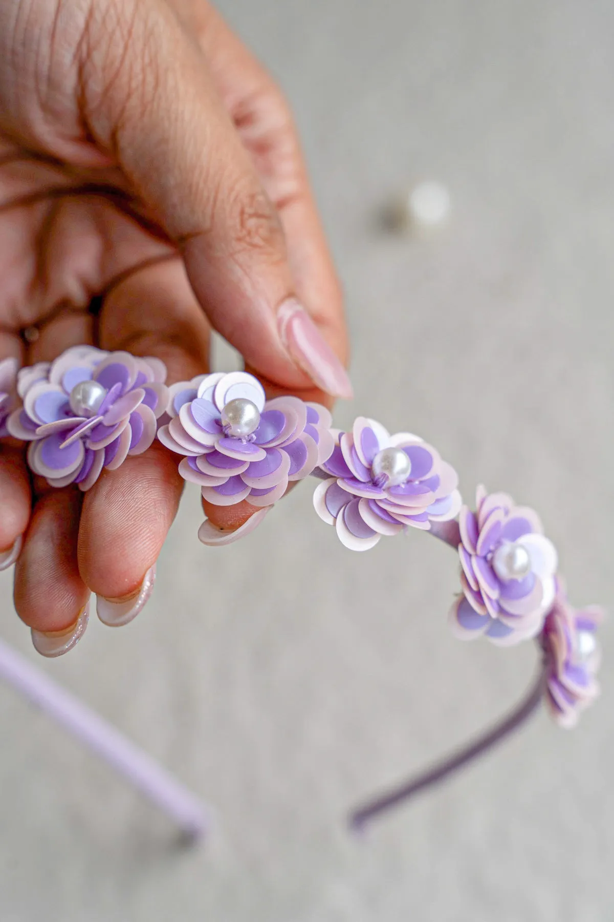 Gleam- 3D flower Hairband