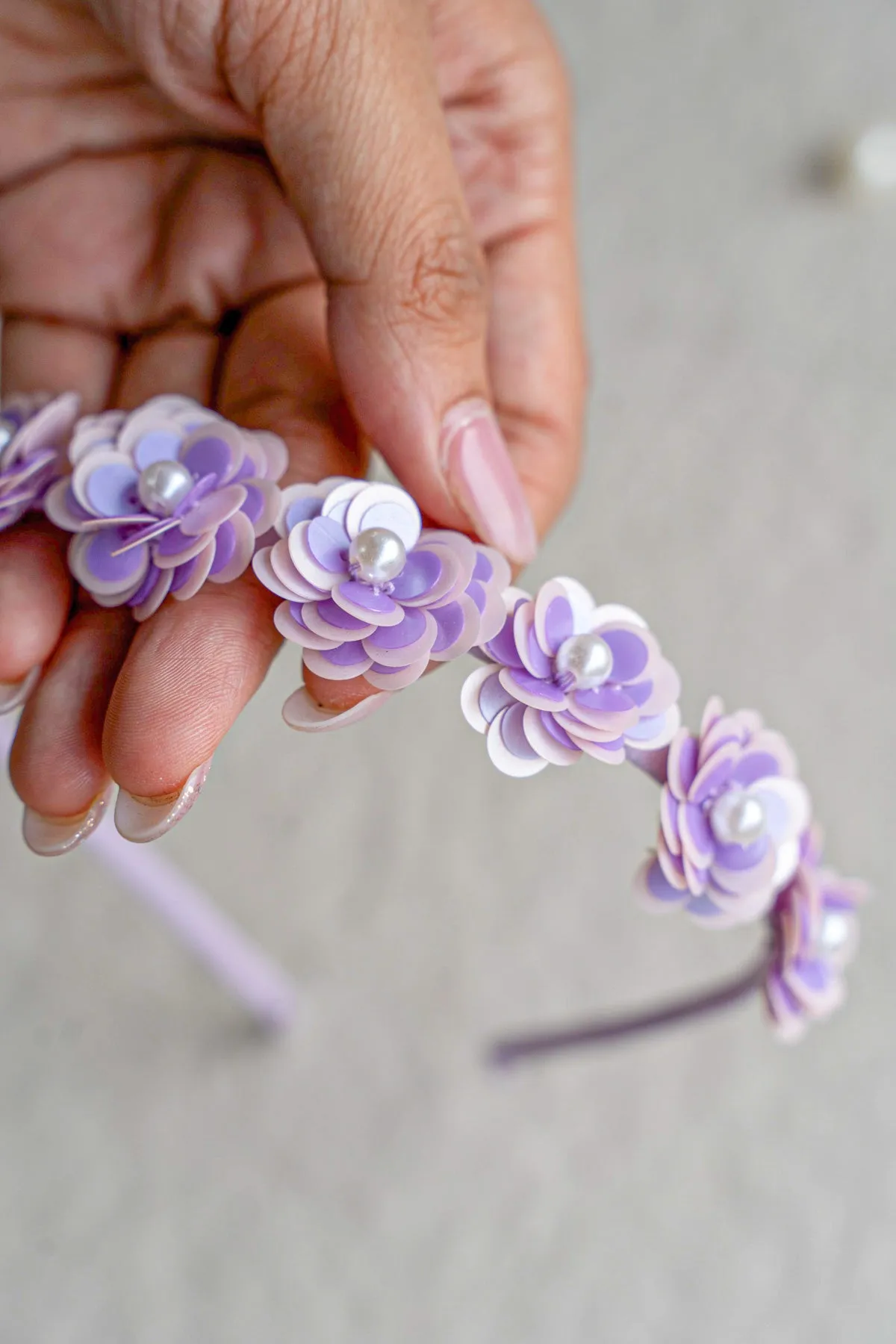 Gleam- 3D flower Hairband