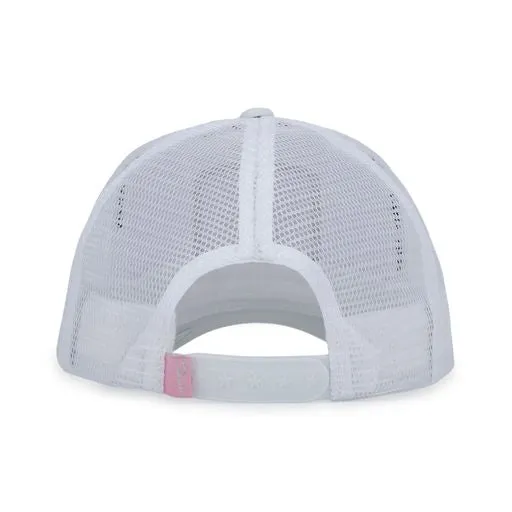 Glitter Patch Hat, White/Pink | Vintage Havana