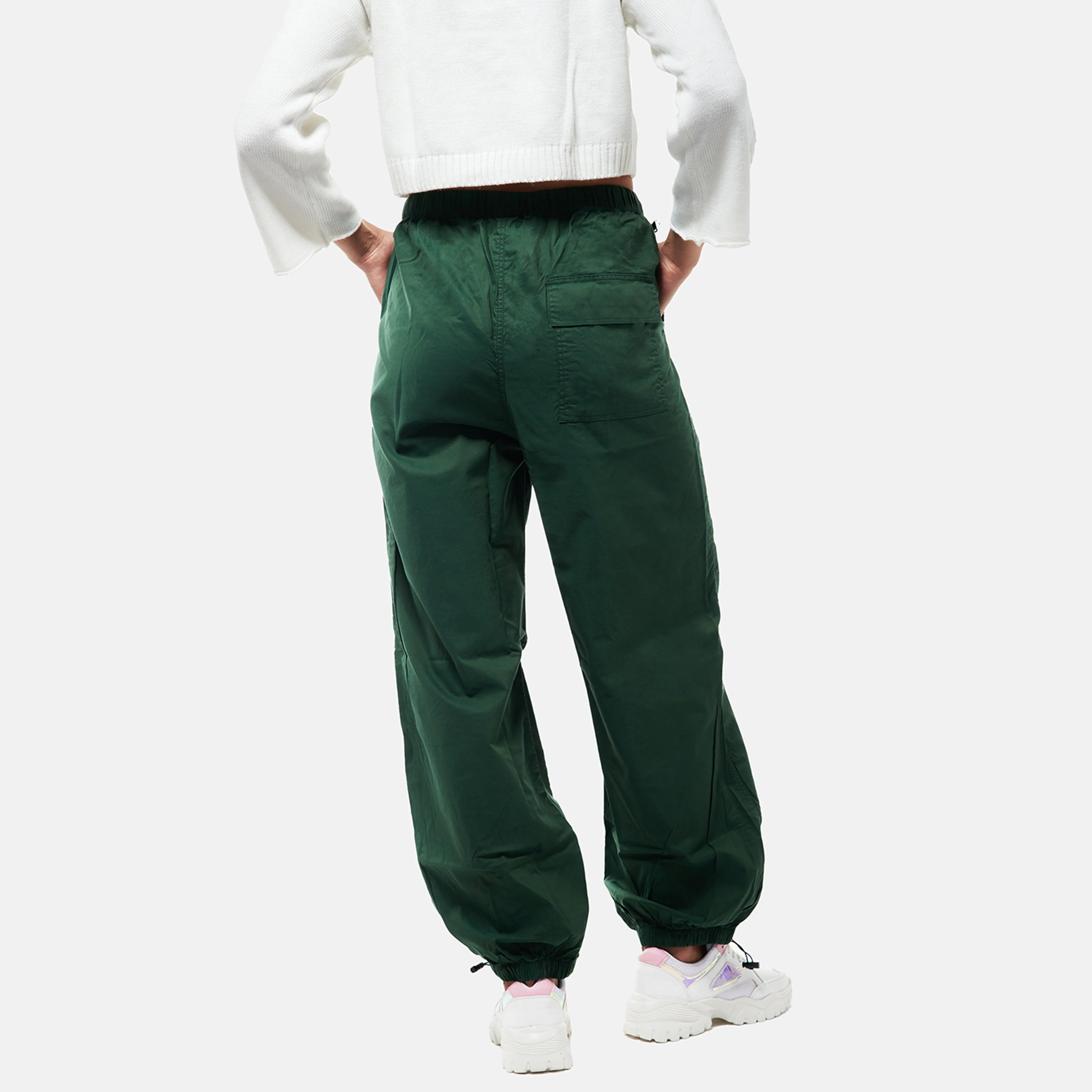 Green Parachute Pants