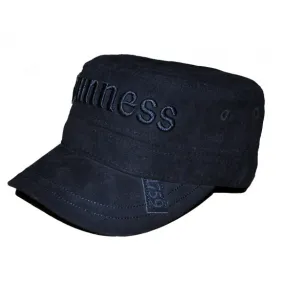 Guinness Black Suede Effect Cadet Cap