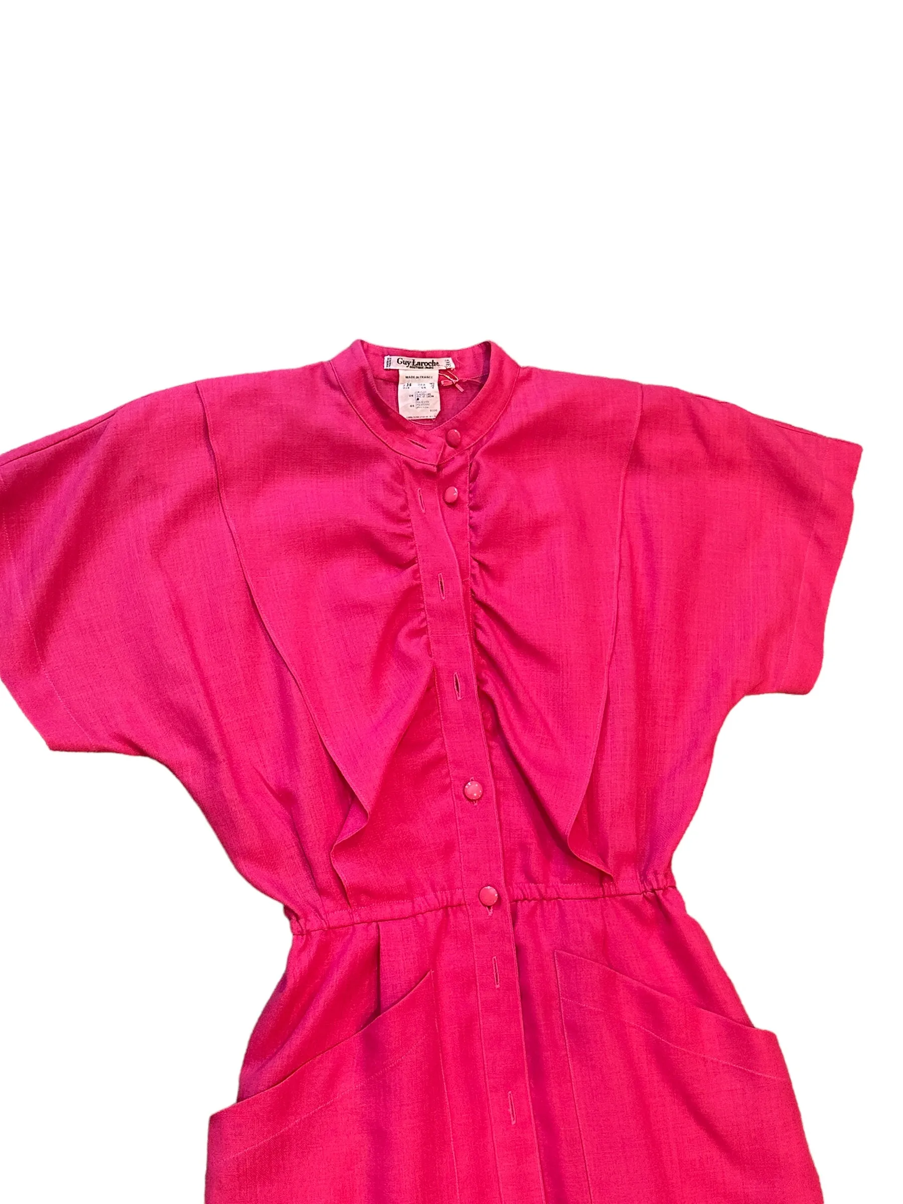 Guy Laroche Hot Pink Dress