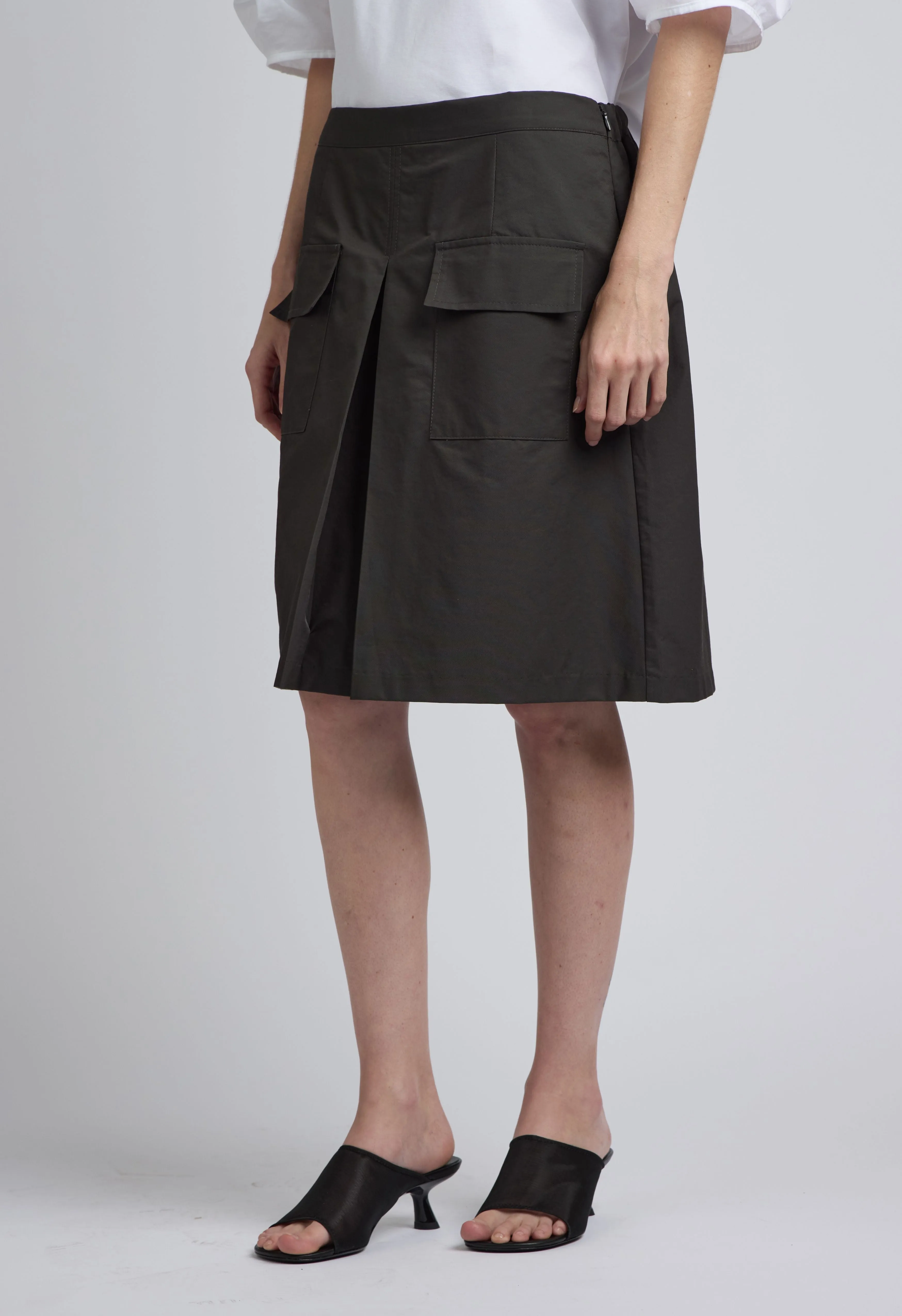 Hae Pleat Skirt