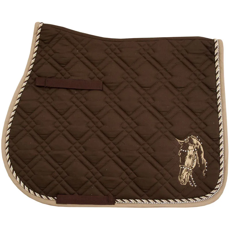 Imperial Riding Pisa Cotton Dressage Saddle Pad