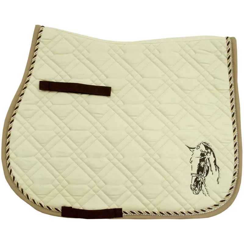 Imperial Riding Pisa Cotton Dressage Saddle Pad