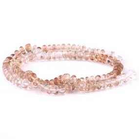 Imperial Topaz 5mm Rondell - 15-16 Inch