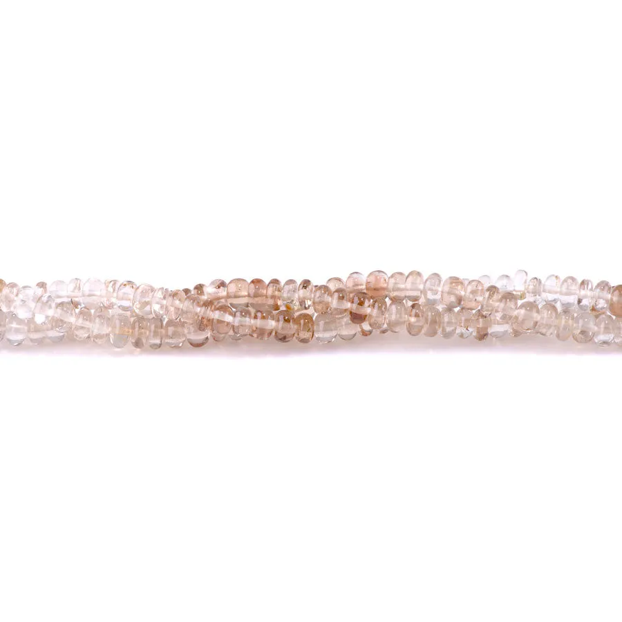 Imperial Topaz 5mm Rondell - 15-16 Inch