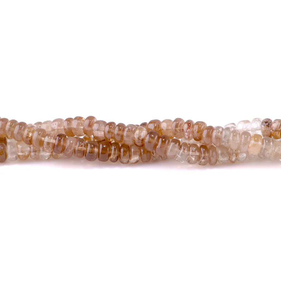 Imperial Topaz 8-9mm Rondell - 15-16 Inch