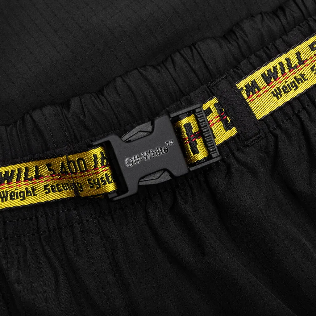 Industrial Packable Belt Cargo Swim - Black/Black