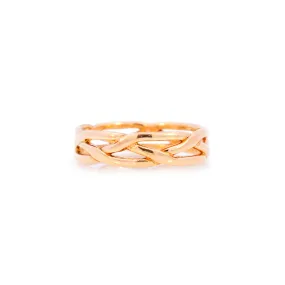 James Avery 14K Yellow Gold Tresse Wedding Band