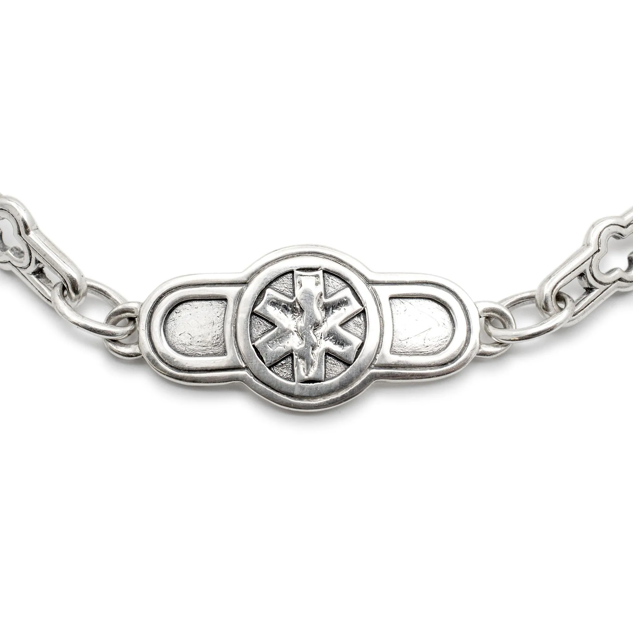 James Avery 925 Sterling Silver Medical Alert Bracelet