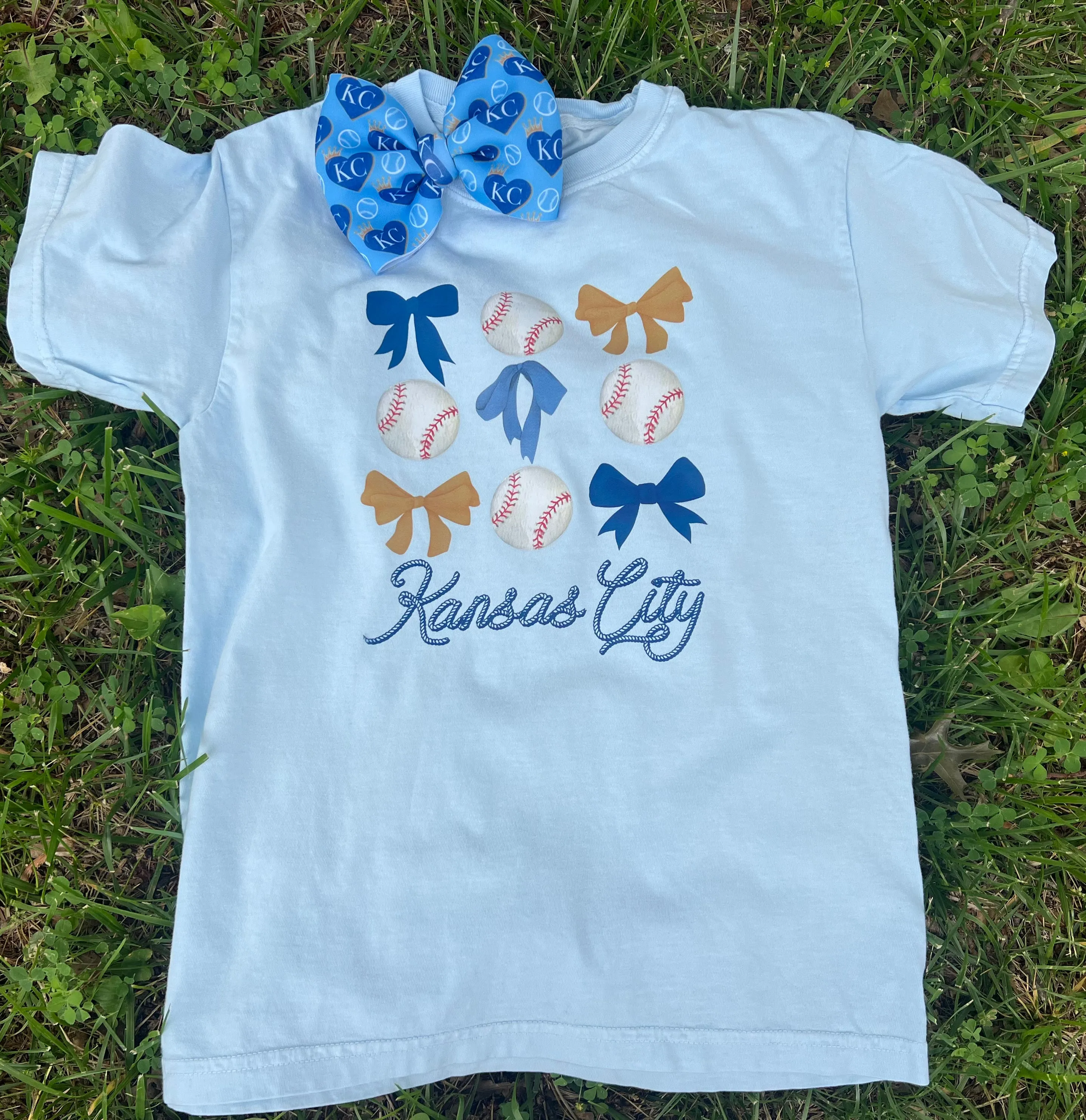 Kansas City Coquette Bow Tee | Royals