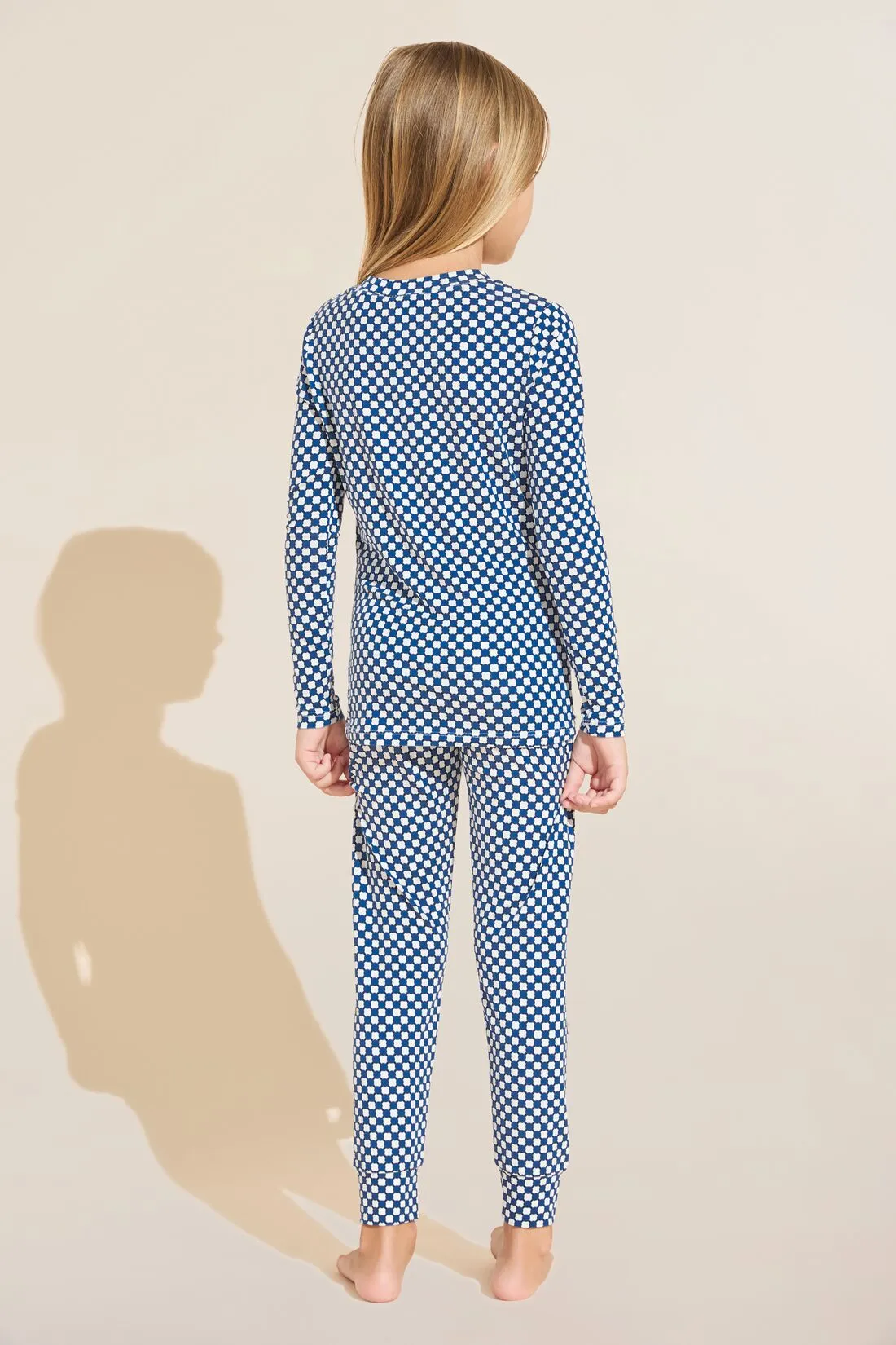 Kids Printed TENCEL™ Modal Unisex Long PJ Set