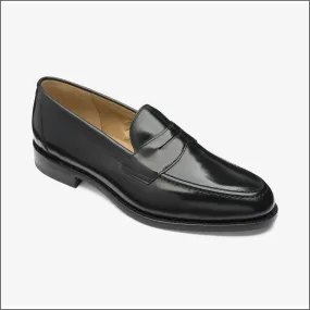 Loake Imperial Black Leather Penny Loafer Size 7 & 9 Only*