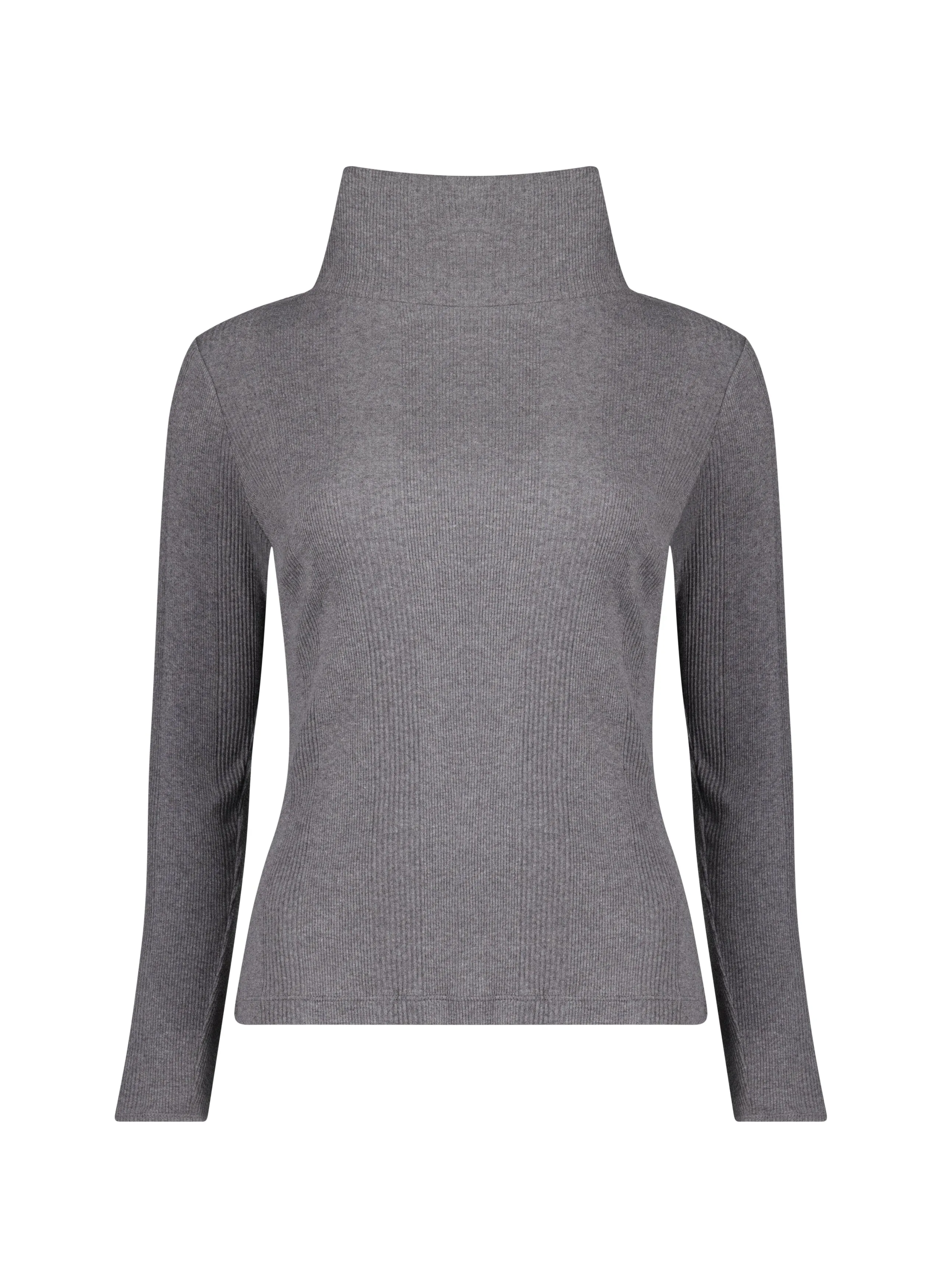 Marigold Organic Cotton Top | Grey Marl