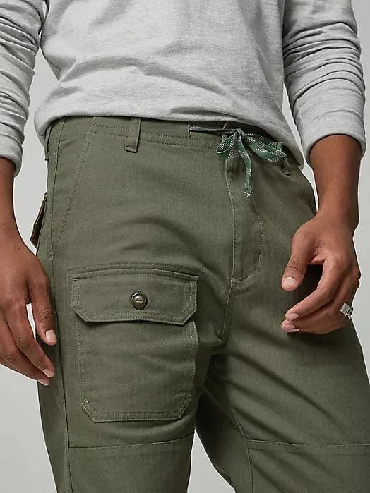 MEN'S LEE X THE BROOKLYN CIRCUS Drawstring Supply Pant in Muted Olive