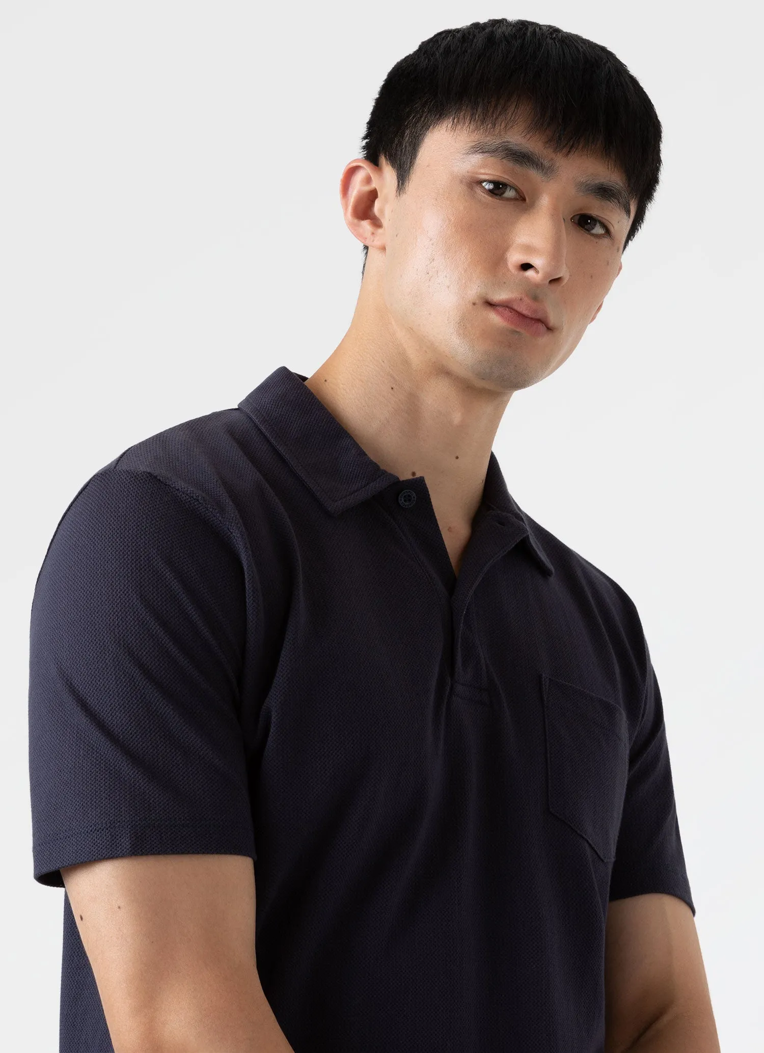 Men's Riviera Polo Shirt in Navy