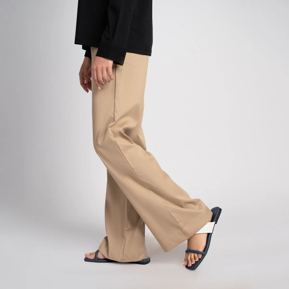 Micro Poly Plain Trouser - HSSW7230012