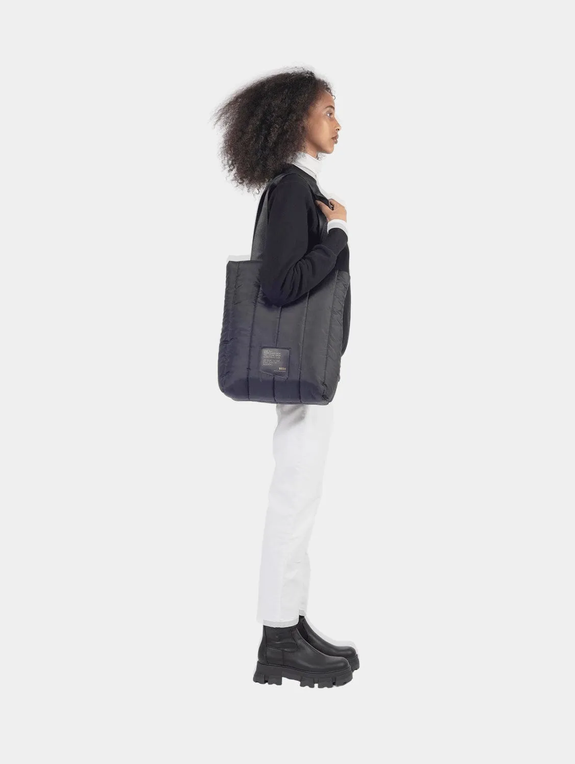 Mile-end Nylon Vegan Tote Bag | Multiple Colours