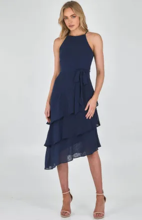 Misha Dress - Navy