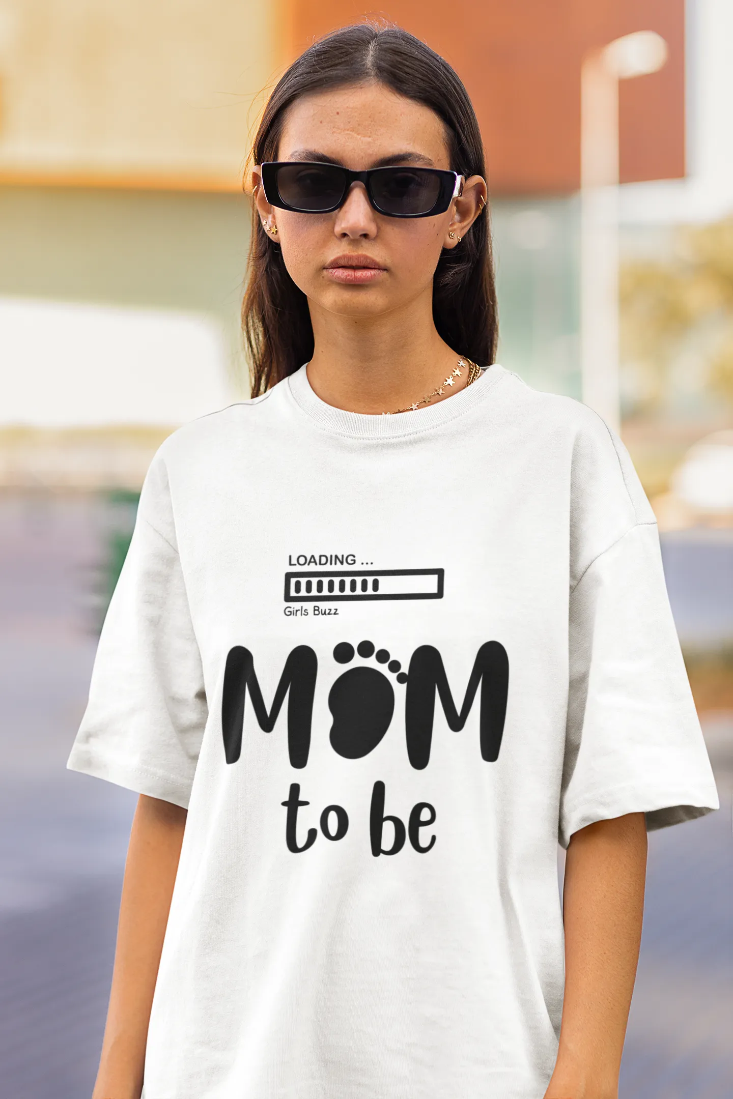 Mom To Be Oversized T-shirt