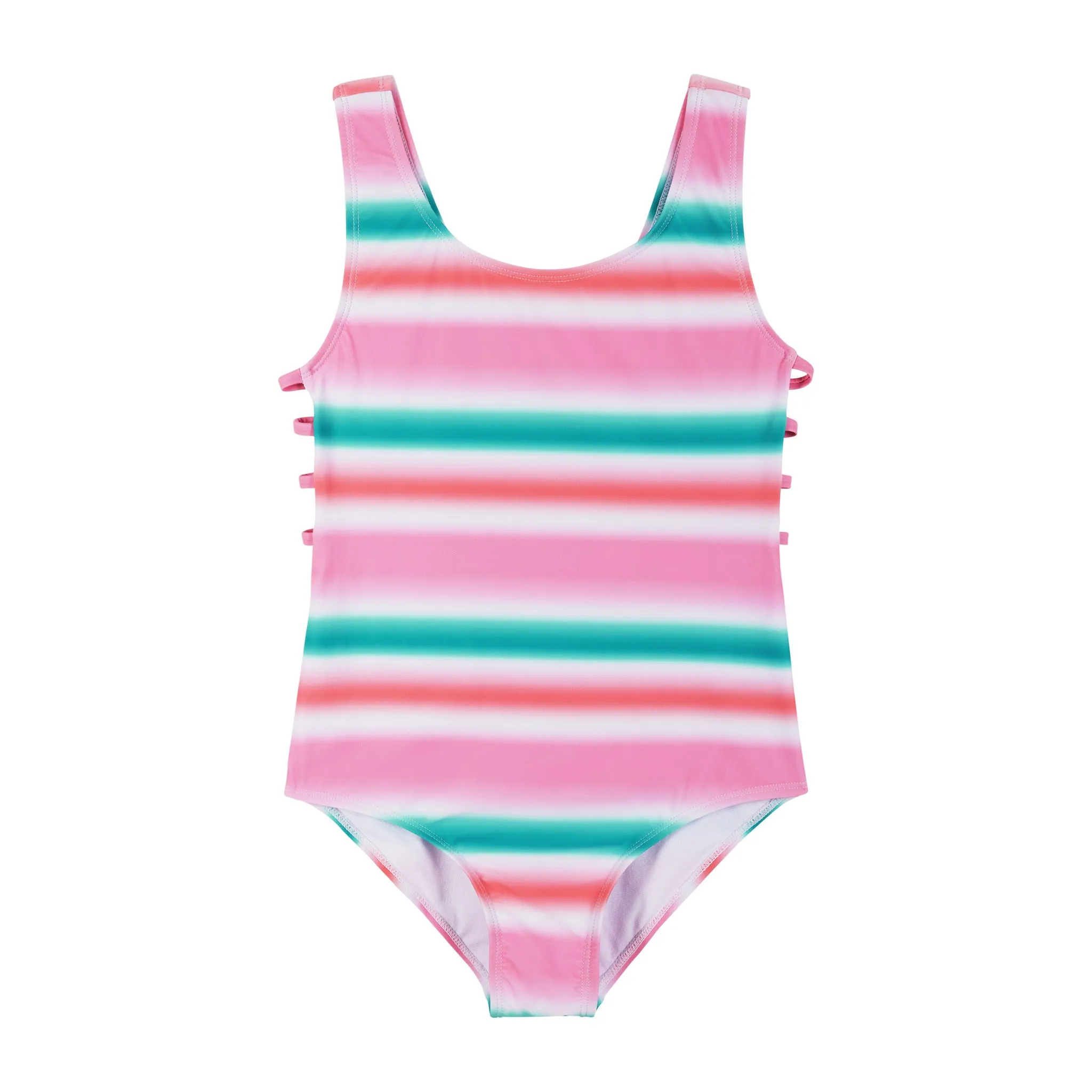 Multi-Stripe Swimsuit