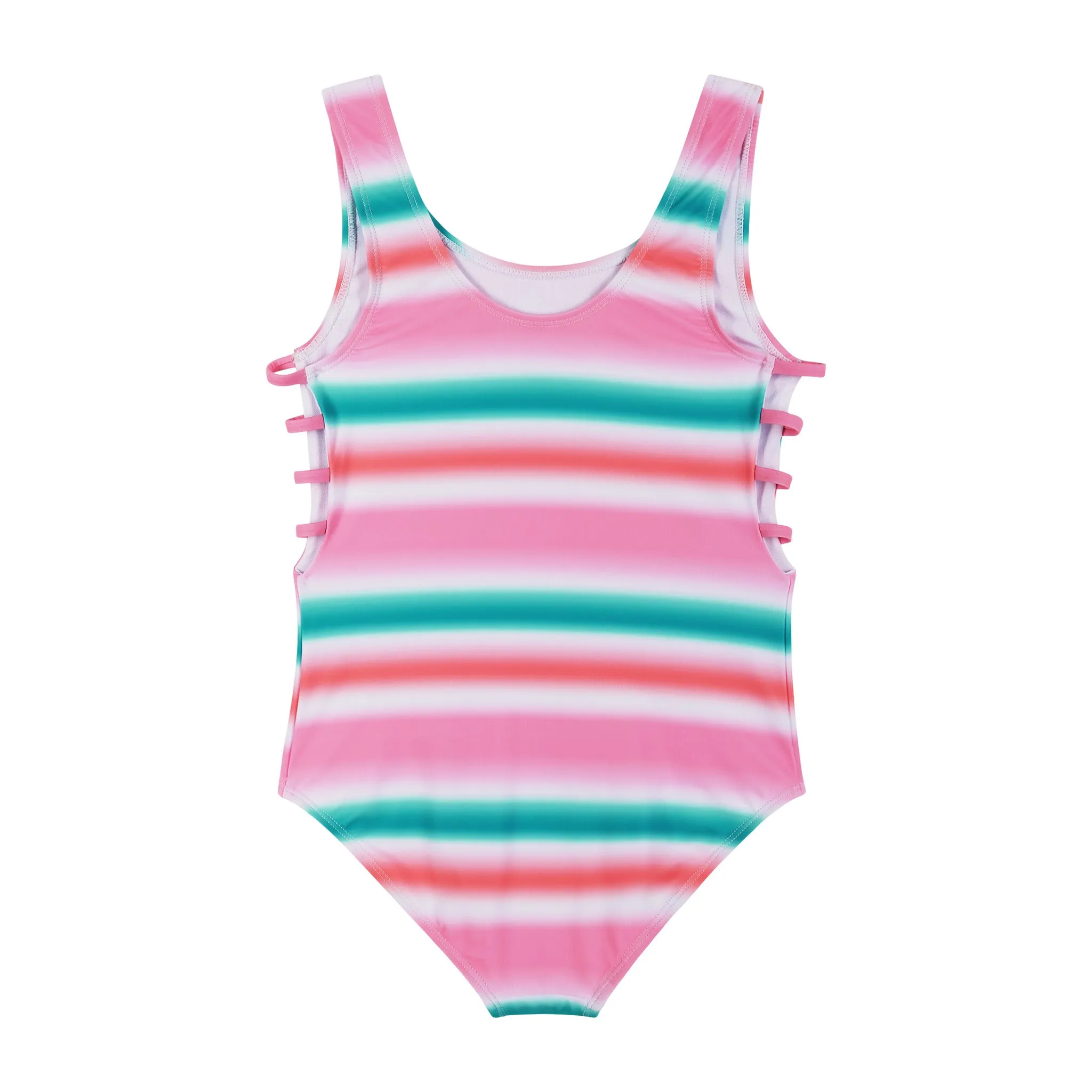 Multi-Stripe Swimsuit